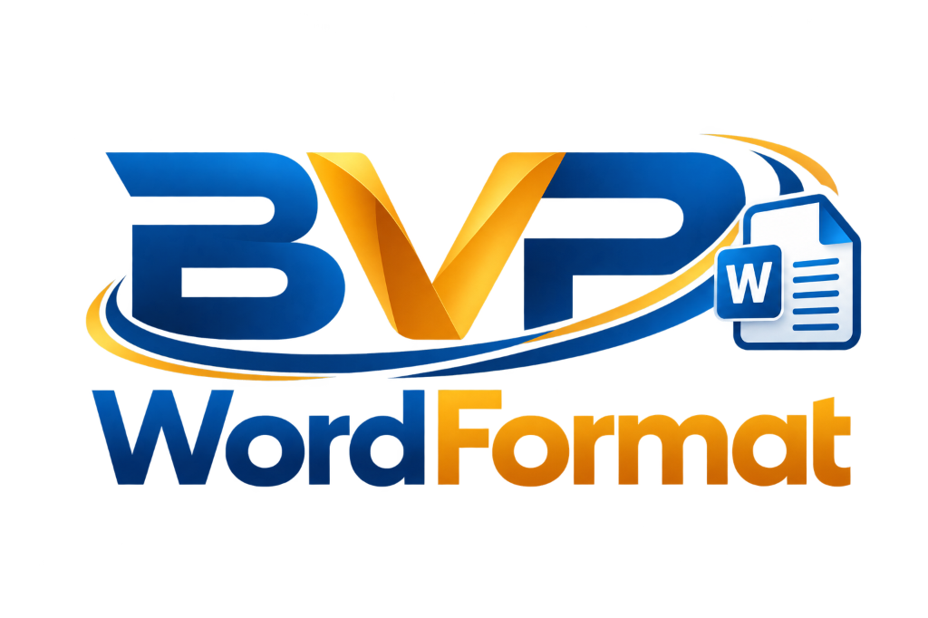 BVP WordFormat Logo